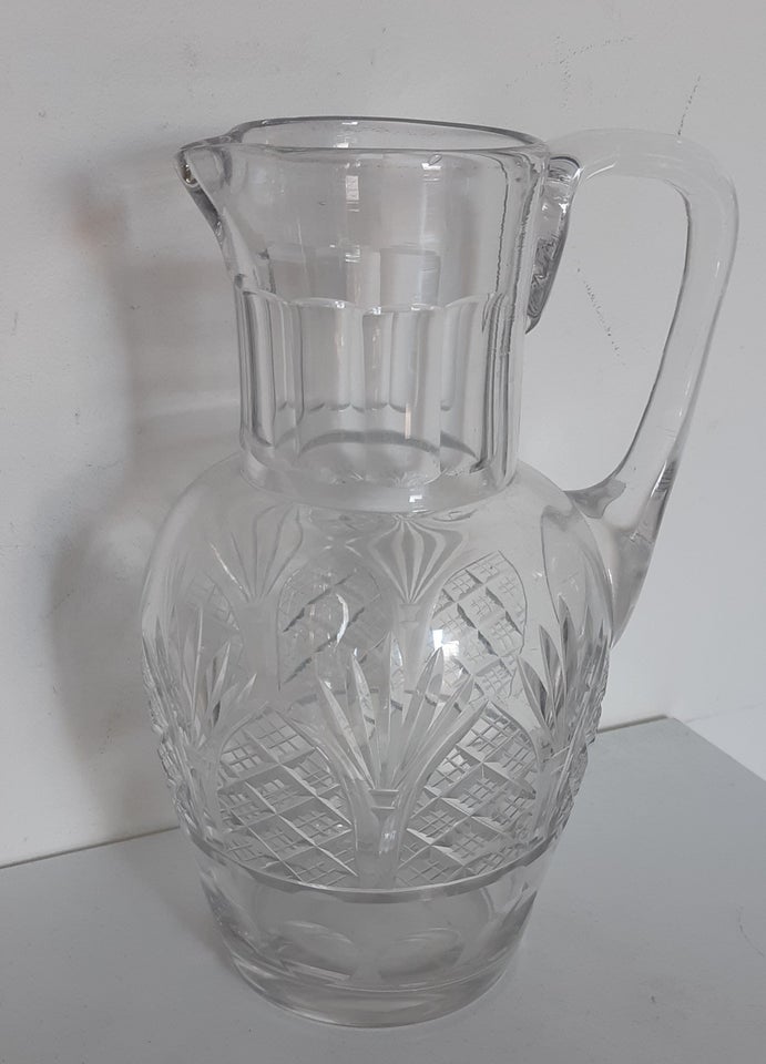 Glas, Krystal vase med