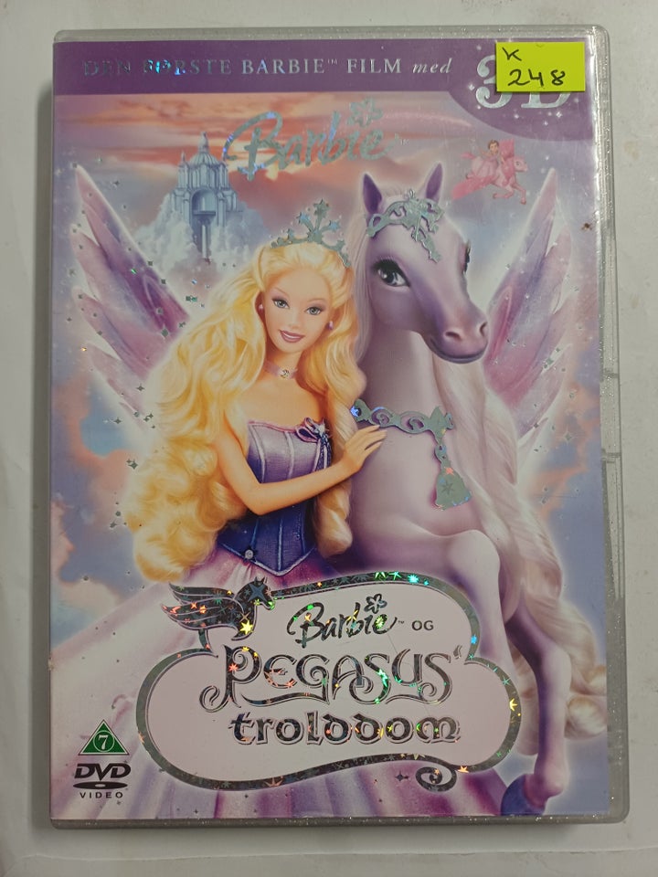 Barbie Pegasus Trolddom, DVD,