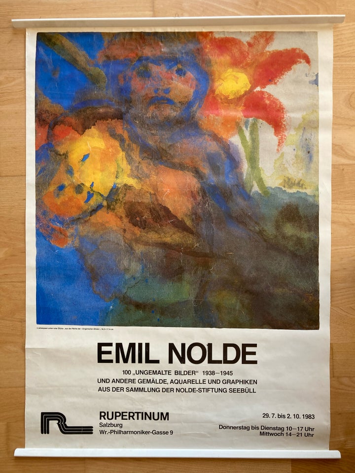 Plakat, Emil Nolde, motiv: