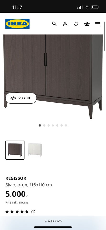 Andet skab, IKEA REGISSÖR , b: 118 d: