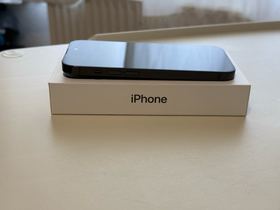 iPhone 14 Pro, 128 GB, sort