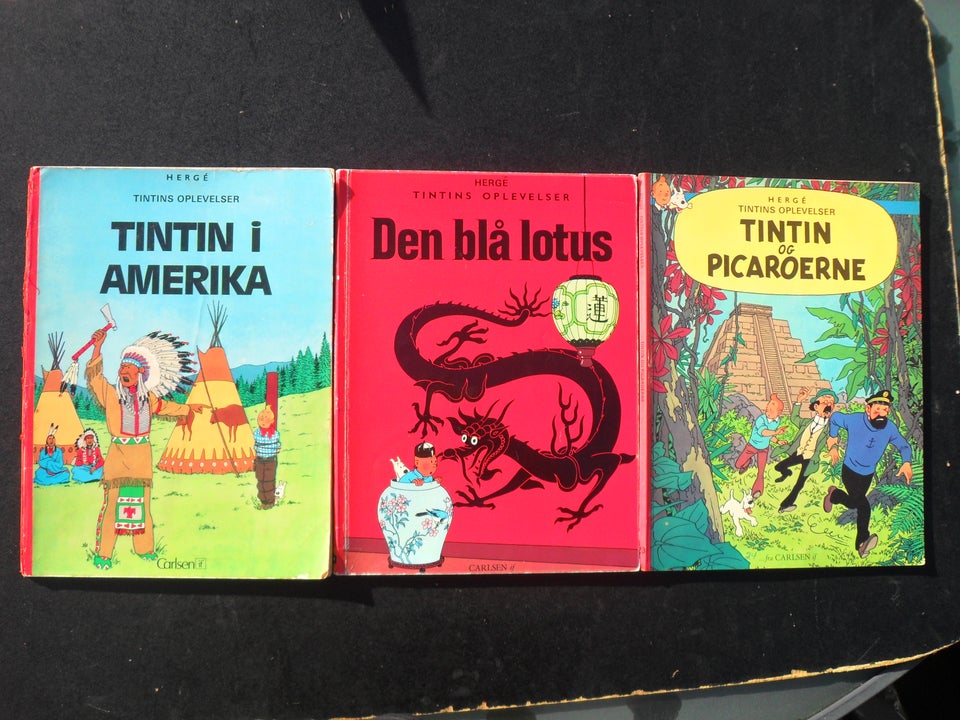 TINTIN 19 STK., HERGE, Tegneserie