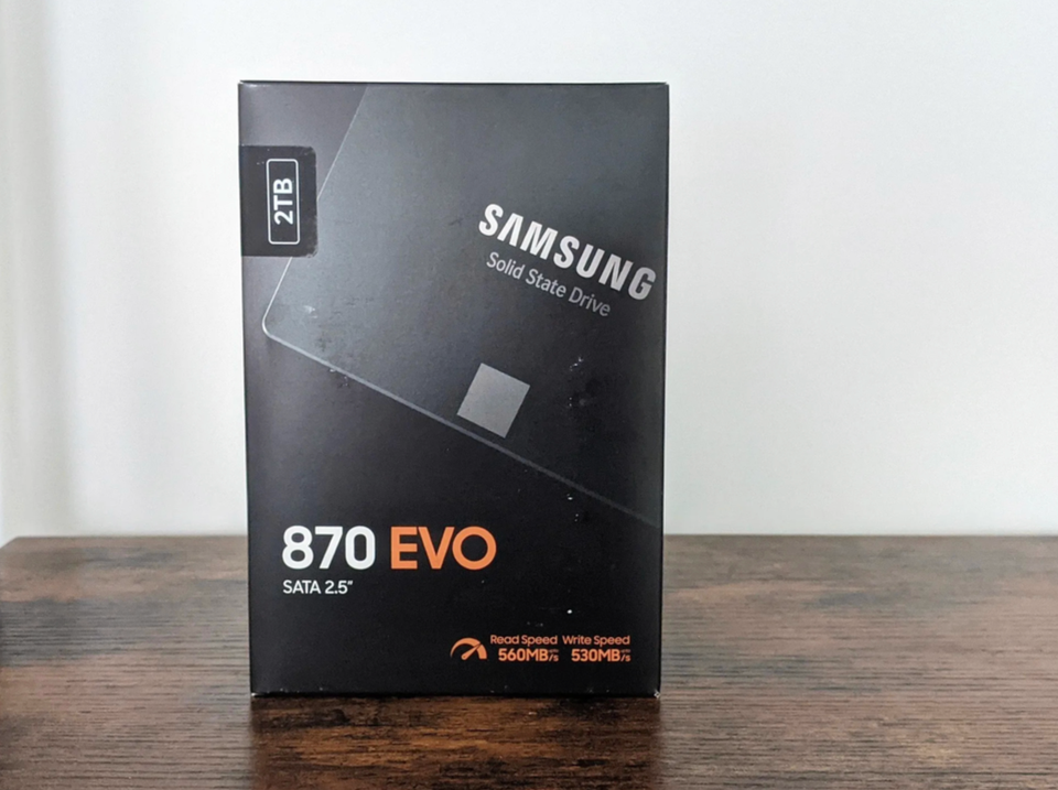 Samsung 870 EVO SSD harddisk - 2.5" -