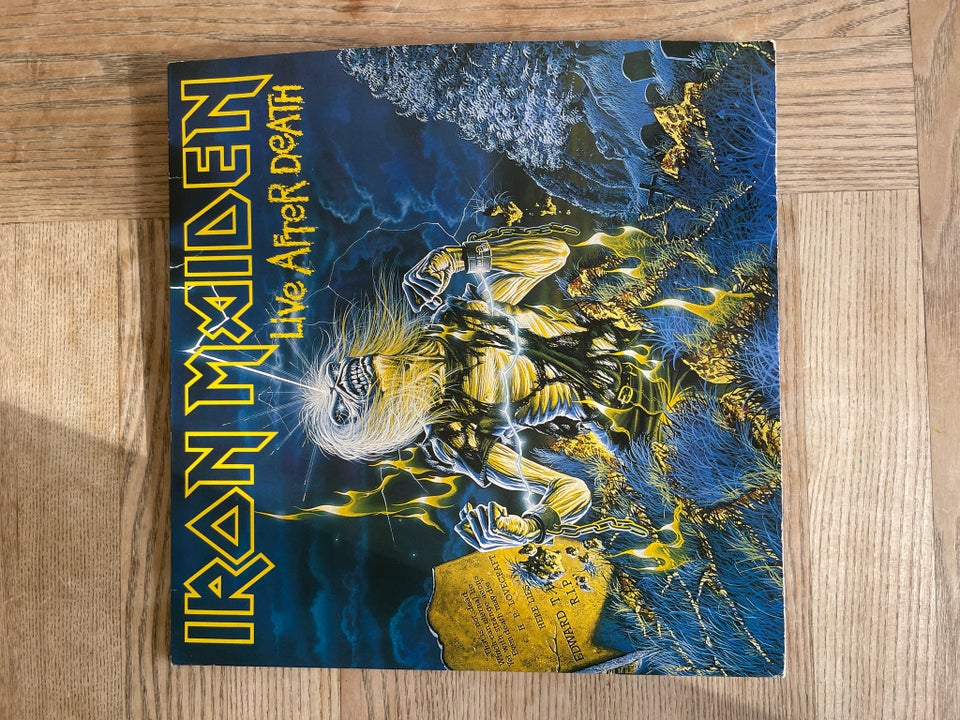 LP, Iron Maiden, Live after death