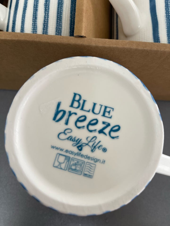 Porcelæn Krus Blue Breeze