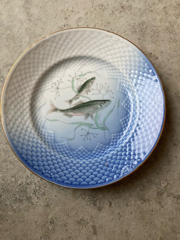 Porcelæn, Måge fisketallerken