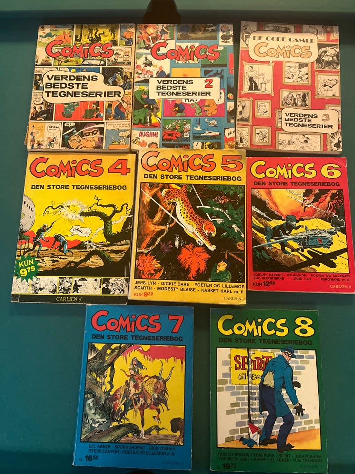 Comics 1-8, Tegneserie