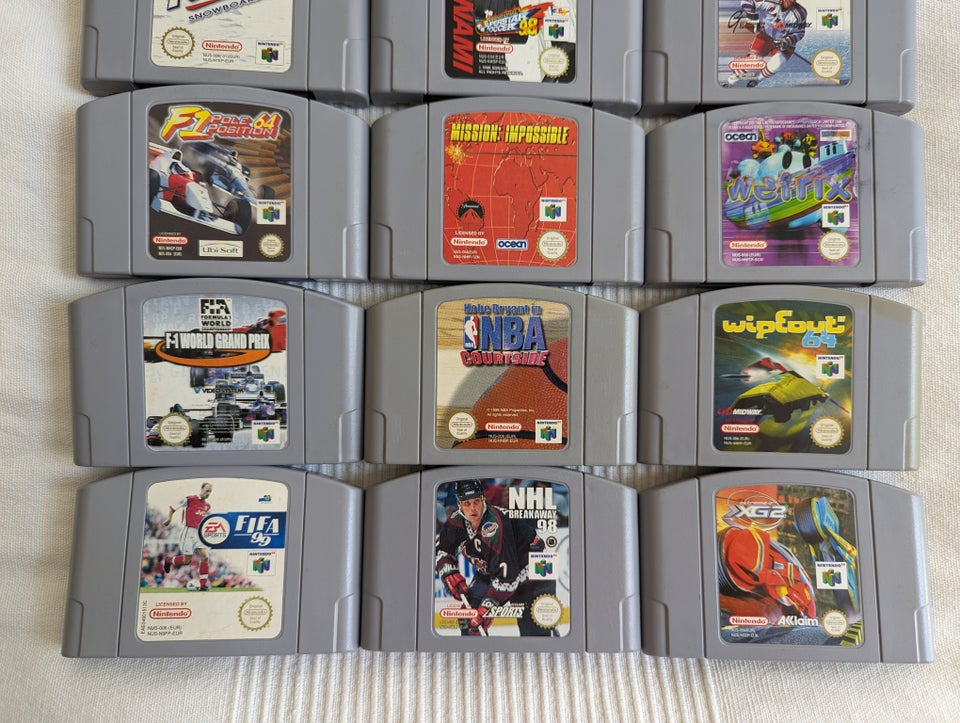 Nintendo 64 Spil fra 40kr N64