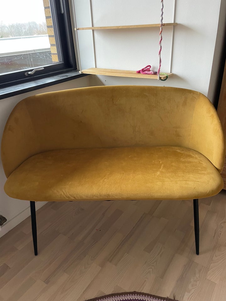 Sofa, velour, 2 pers.