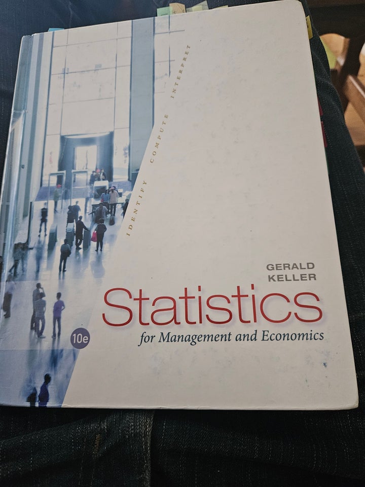 Statistics Gerald Keller emne: