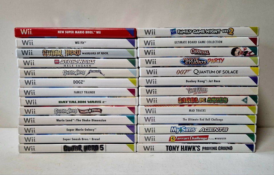 Den fedeste wii samling, Nintendo