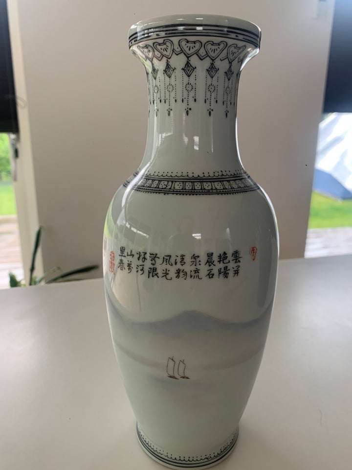 Porcelæn Vase Kina