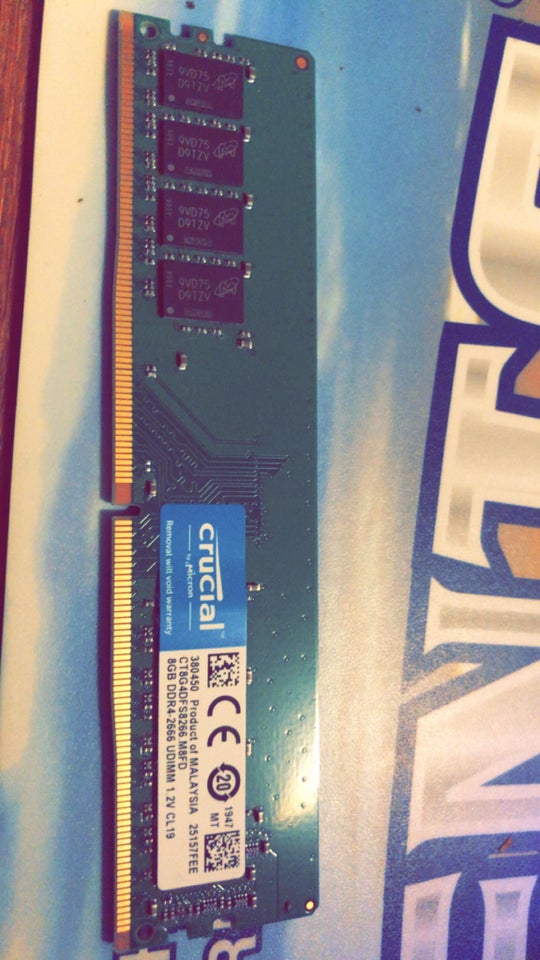 Crucial 8GB DDR4 SDRAM