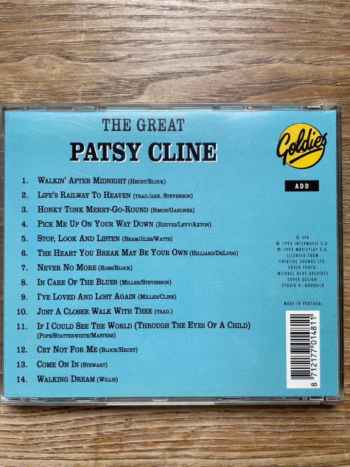 Patsy Cline: The Great, andet