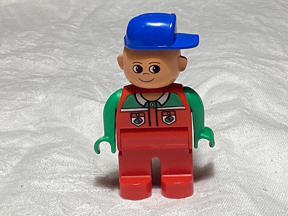 Lego Duplo Mand med rød bluse med