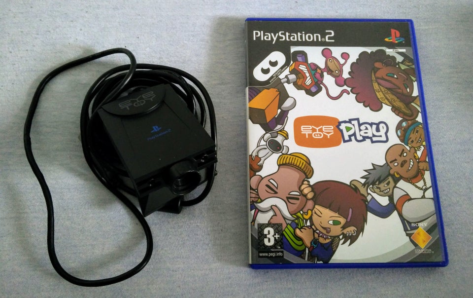 Eyetoy Play med kamera, PS2