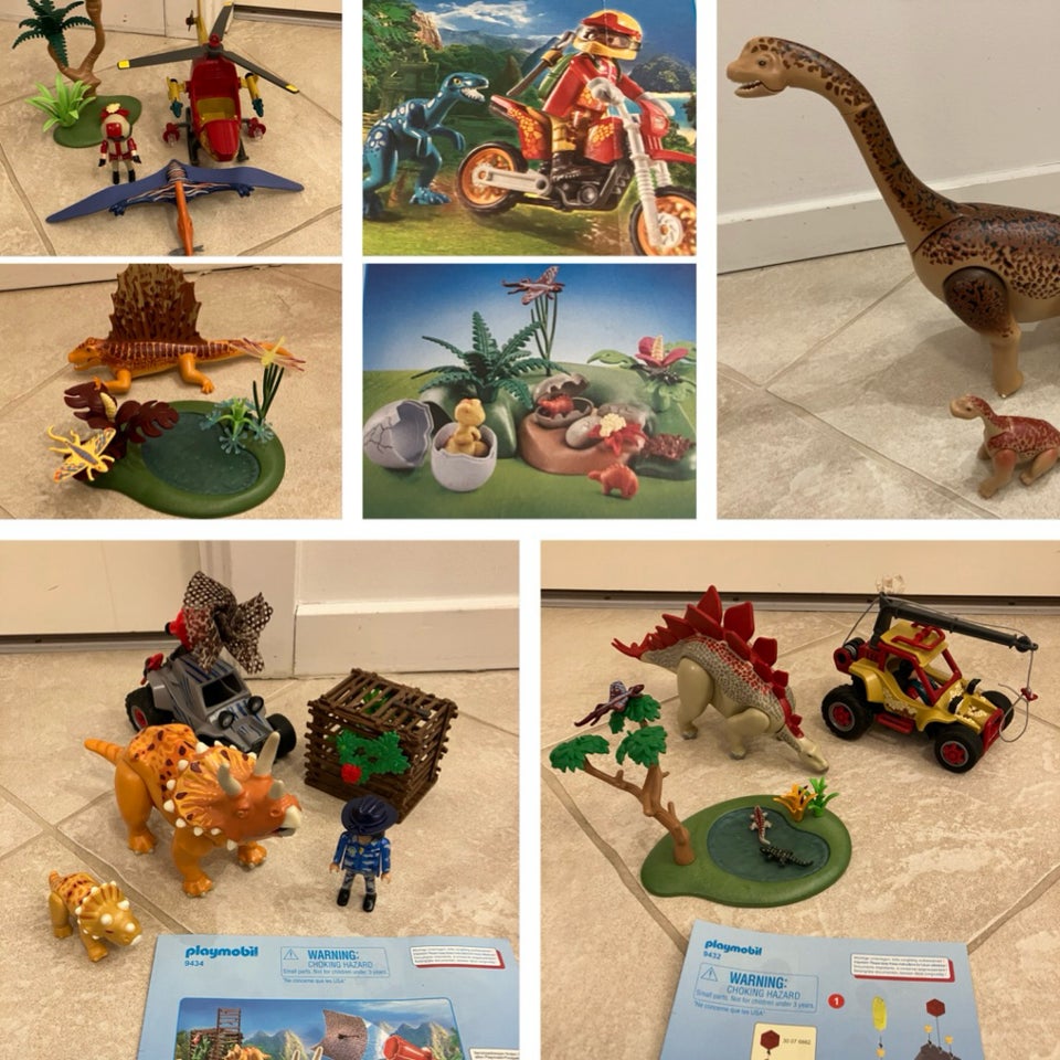 Playmobil, Dinosaur , 7 sæt