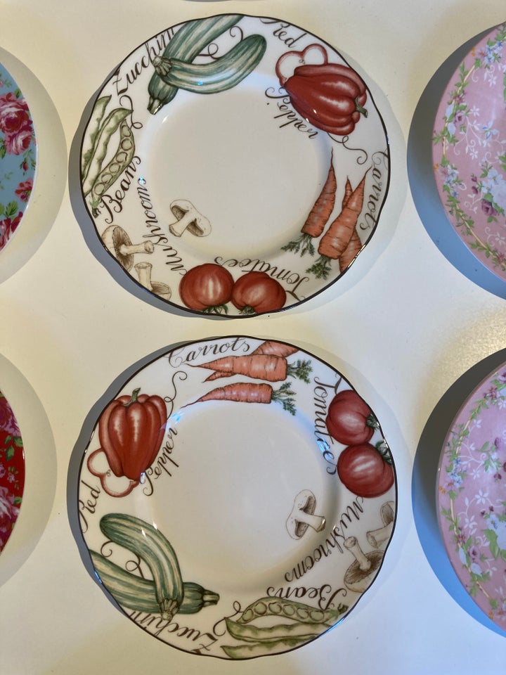 Porcelæn Desserttallerkner