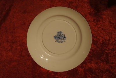 Porcelæn Tallerken WR