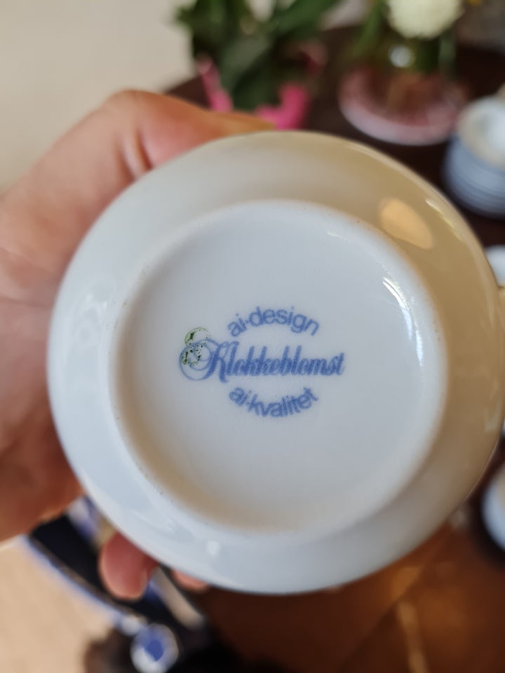 Porcelæn Kaffestel kaffekopper