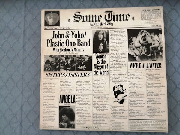 LP John Lennon  Yoko Ono/Plastic