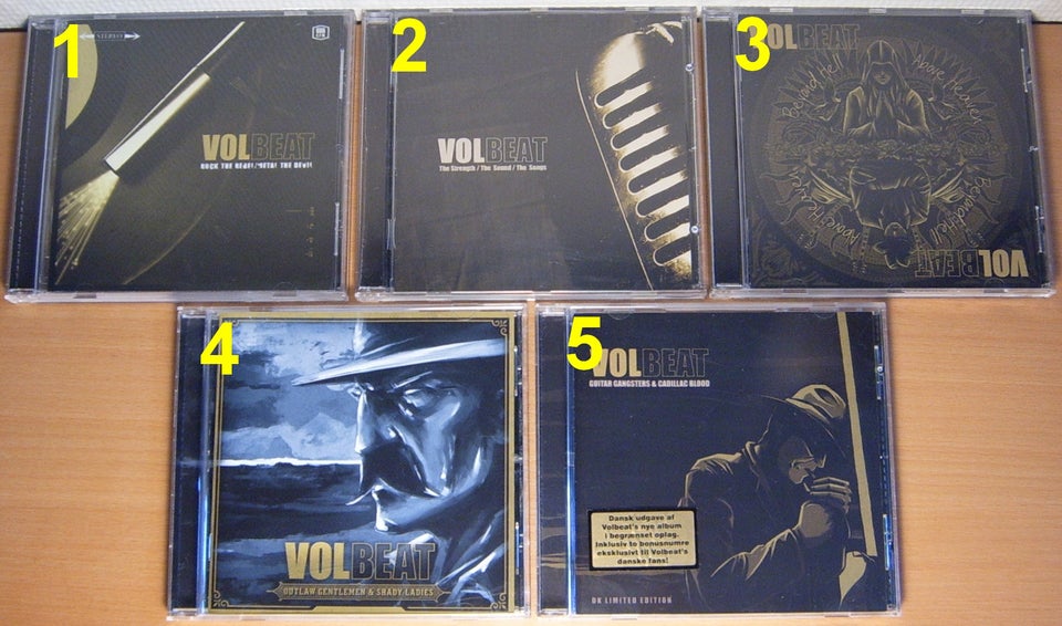 Volbeat: 5 Titler, rock