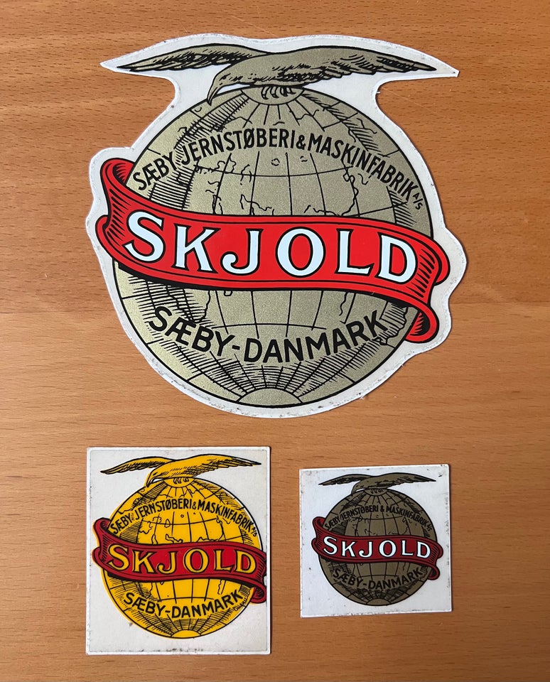 Klistermærker, Skjold