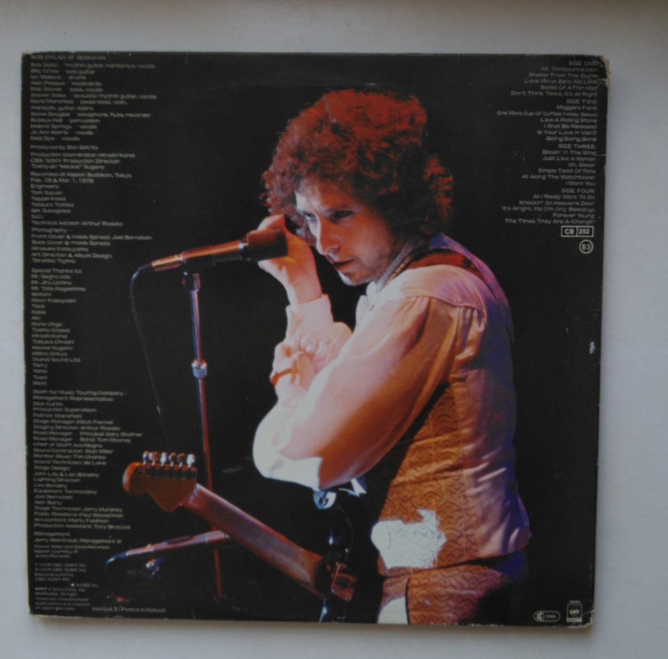 LP, Bob Dylan , At Budokan