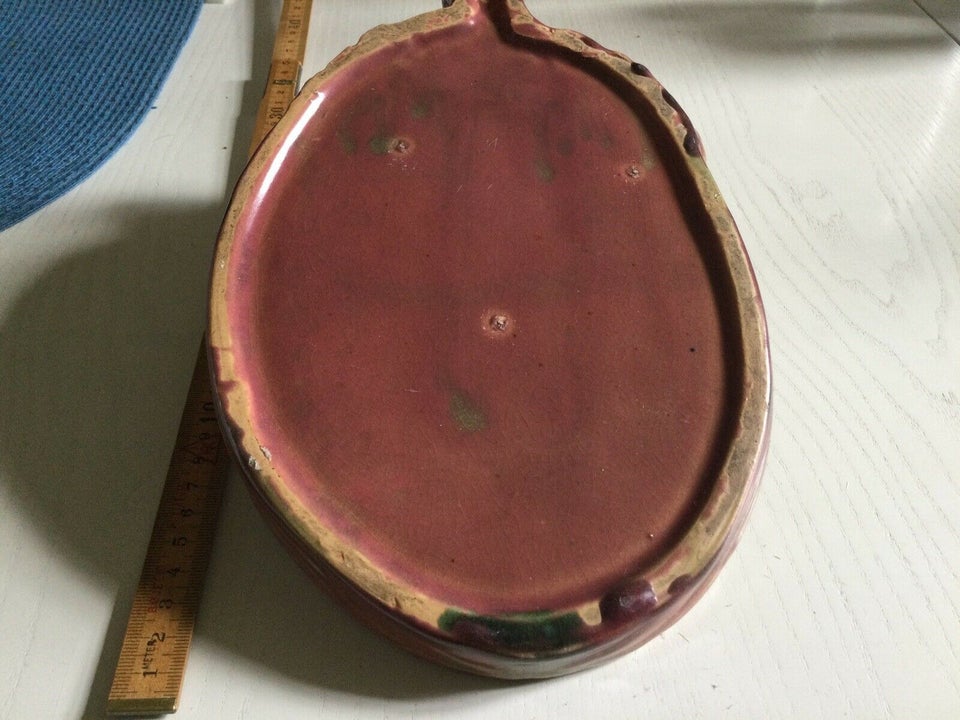 Pelikan/kalkun fad/skål keramik