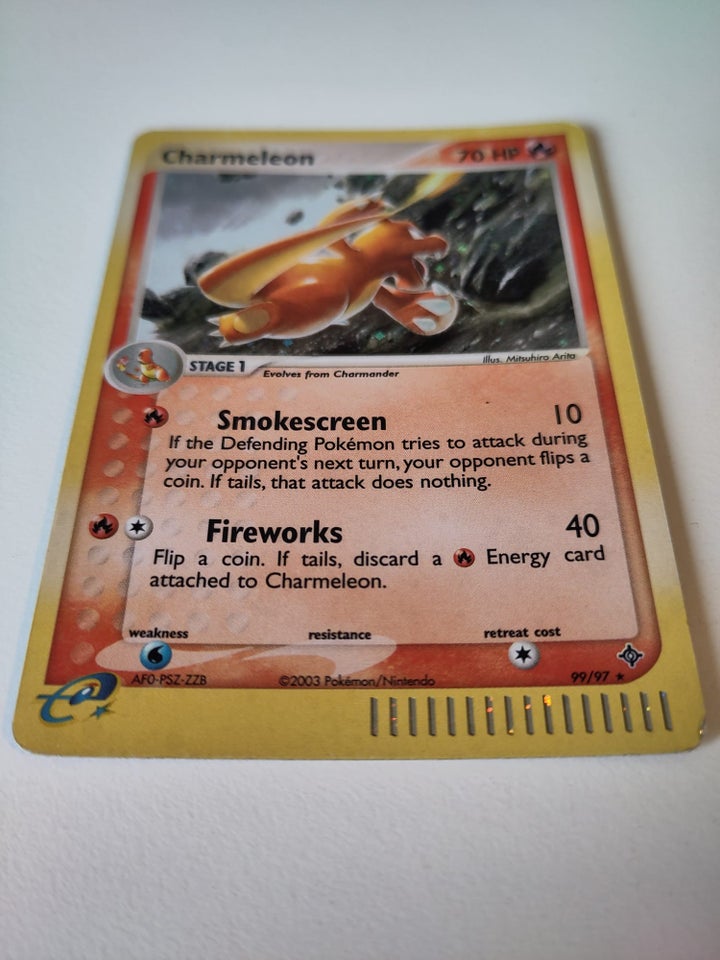 Samlekort, Charmeleon, Pokemon