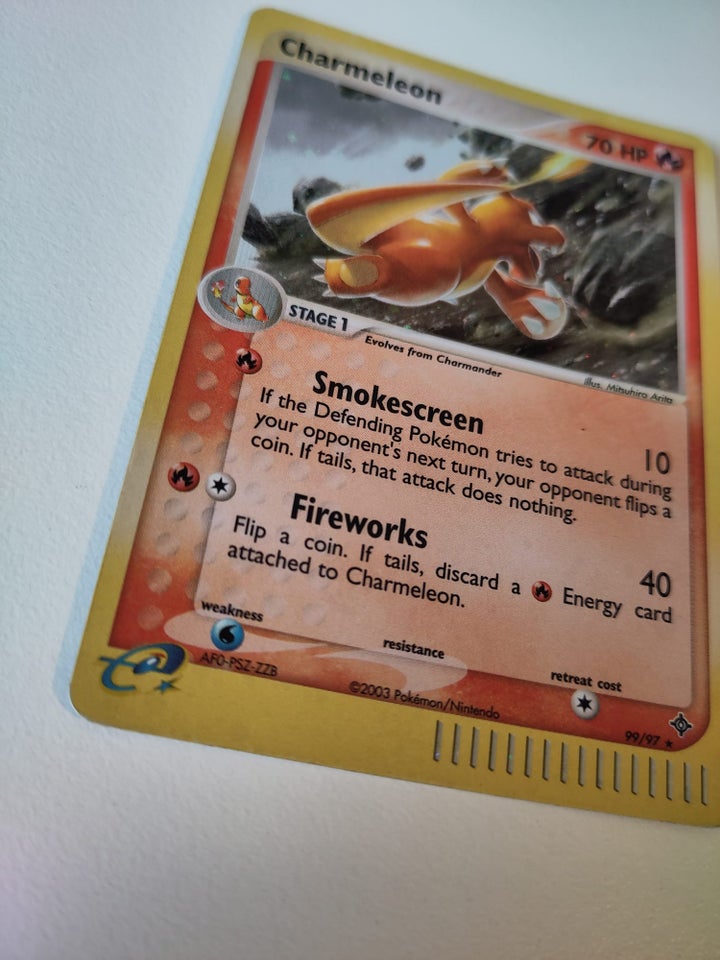 Samlekort, Charmeleon, Pokemon