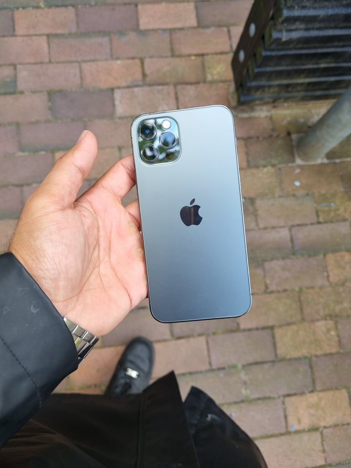 iPhone 12 Pro, 128 GB, grå