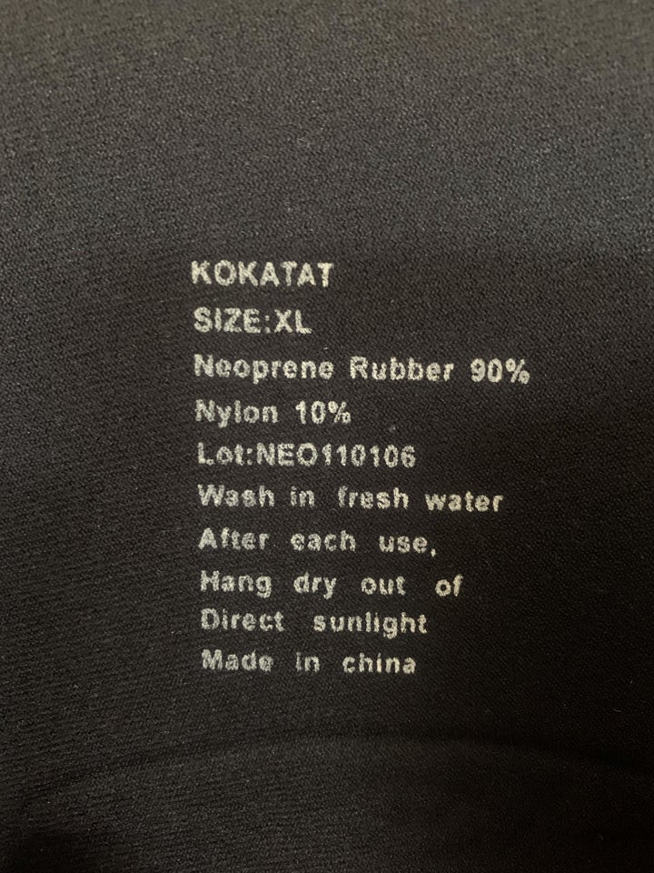 3 mm neopren Long John Kokatat