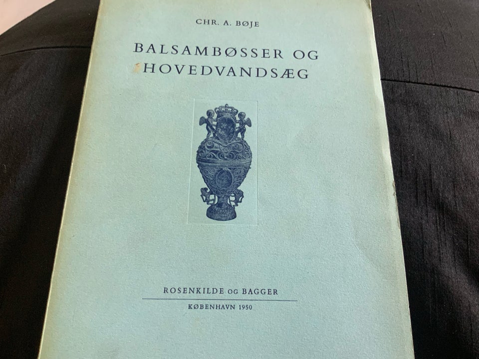 Balsambøsser og hovedvandsæg,