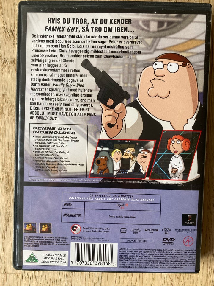 Family Guy Blue Harvest, DVD,