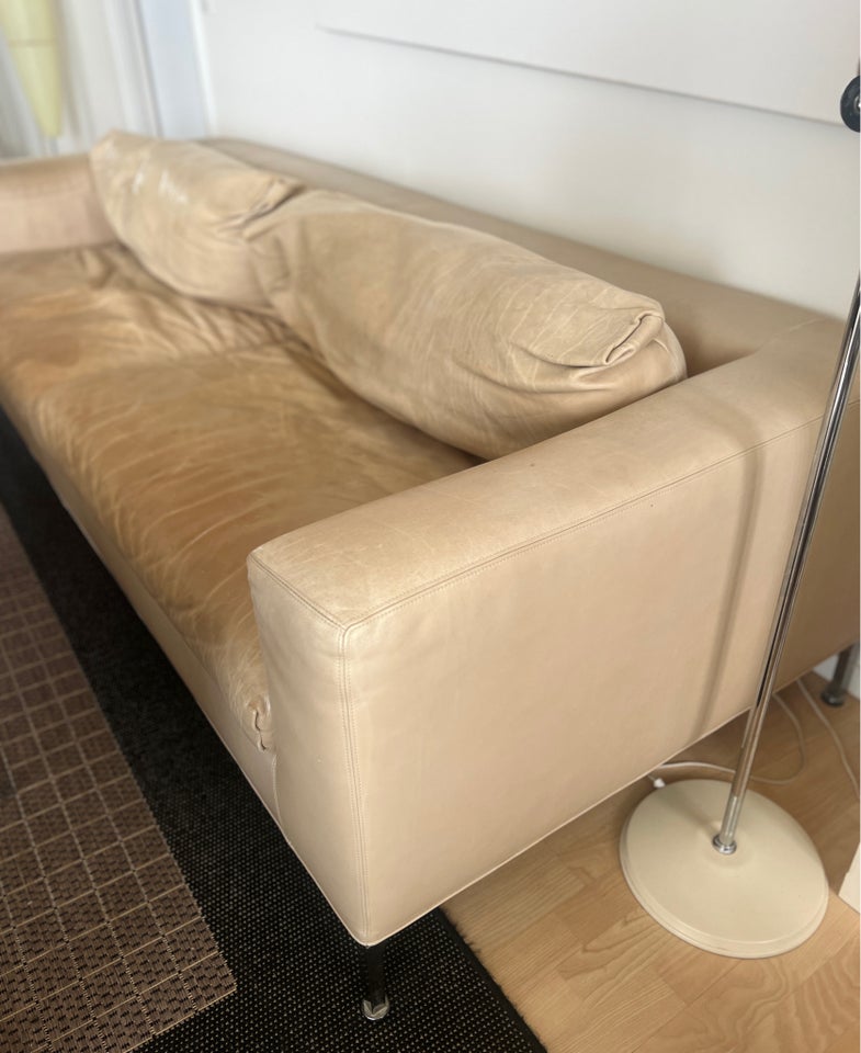 Sofa læder 3 pers