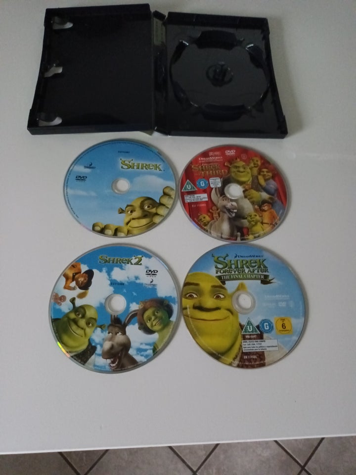 Shrek, DVD, familiefilm