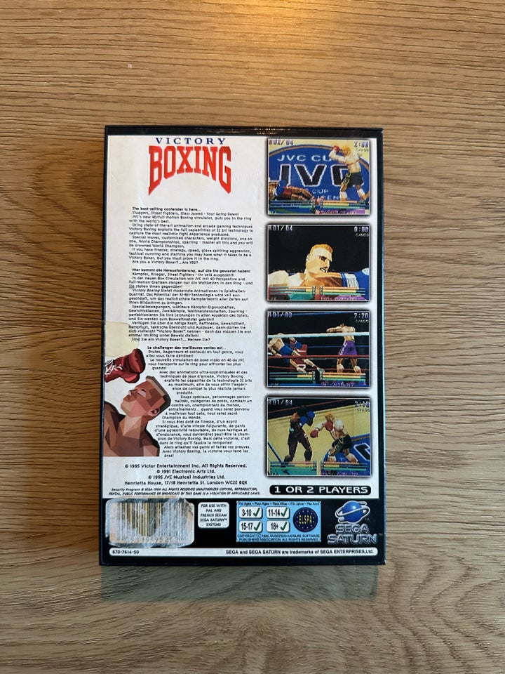 Victory Boxing, Sega Saturn