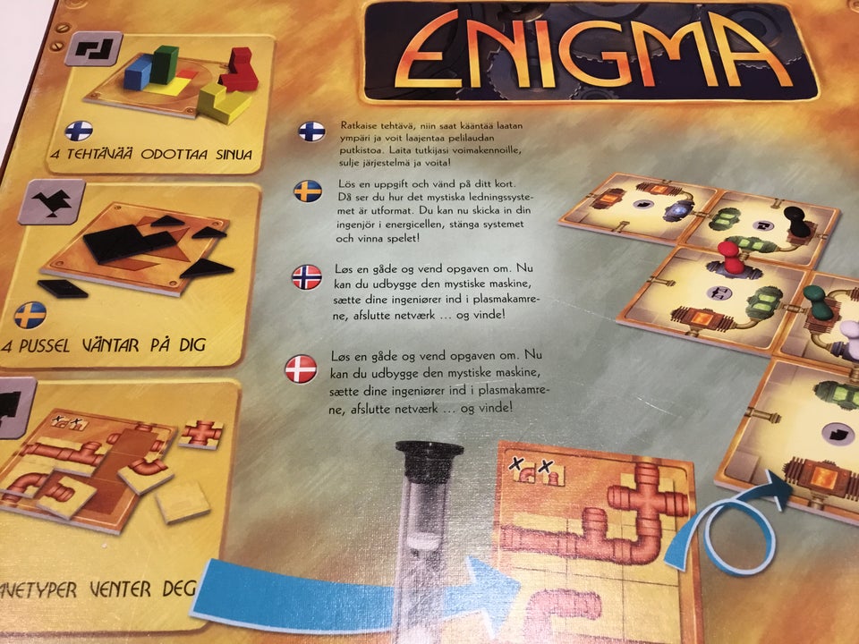 Enigma ( ubrugt), brætspil