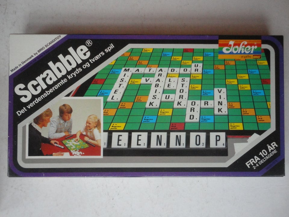 SCRABBLE , brætspil