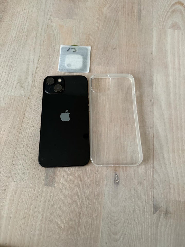 iPhone 13, 256 GB, sort