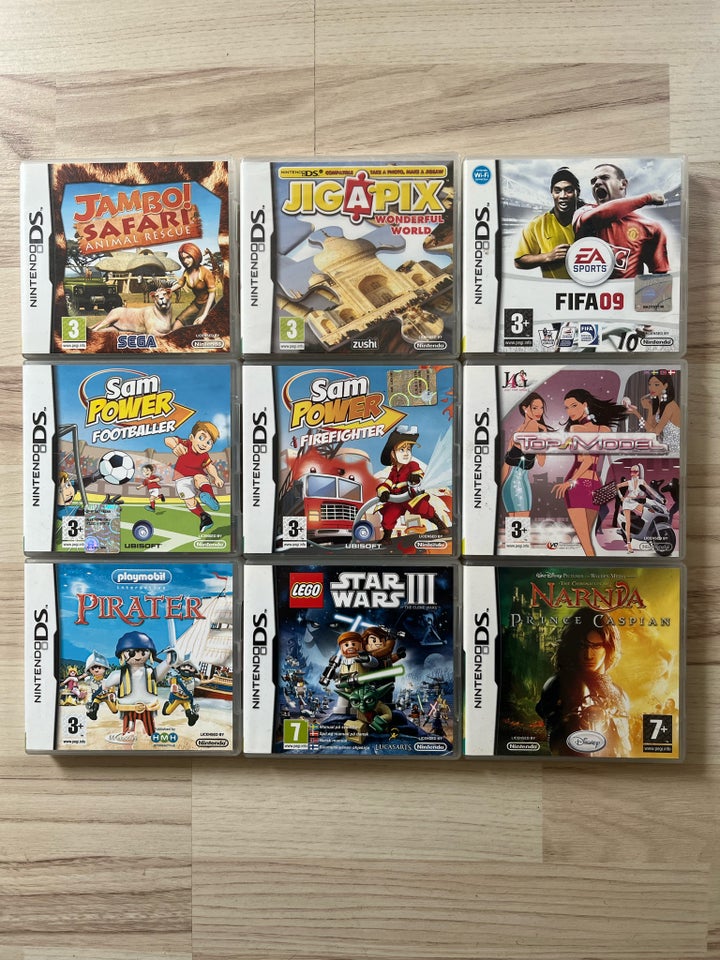 Diverse Nintendo DS Spil Nintendo