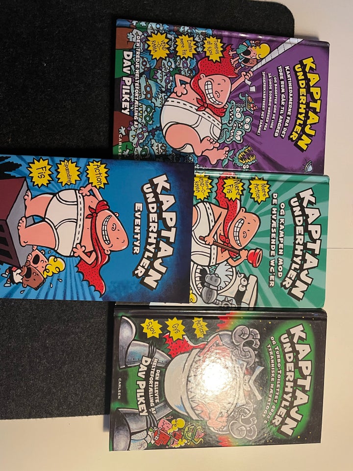 Kaptajn underhylder , Dav Pilkey