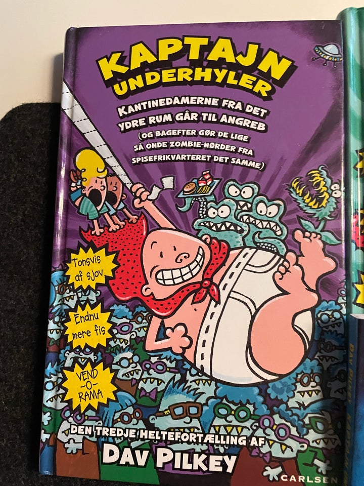 Kaptajn underhylder , Dav Pilkey