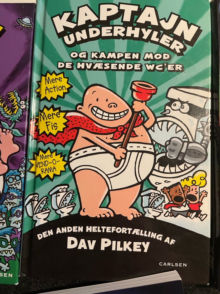 Kaptajn underhylder , Dav Pilkey