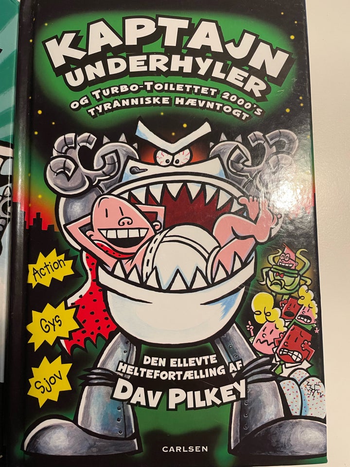 Kaptajn underhylder , Dav Pilkey