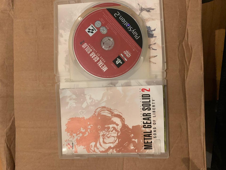 Metal Gear Solid 2, PS2