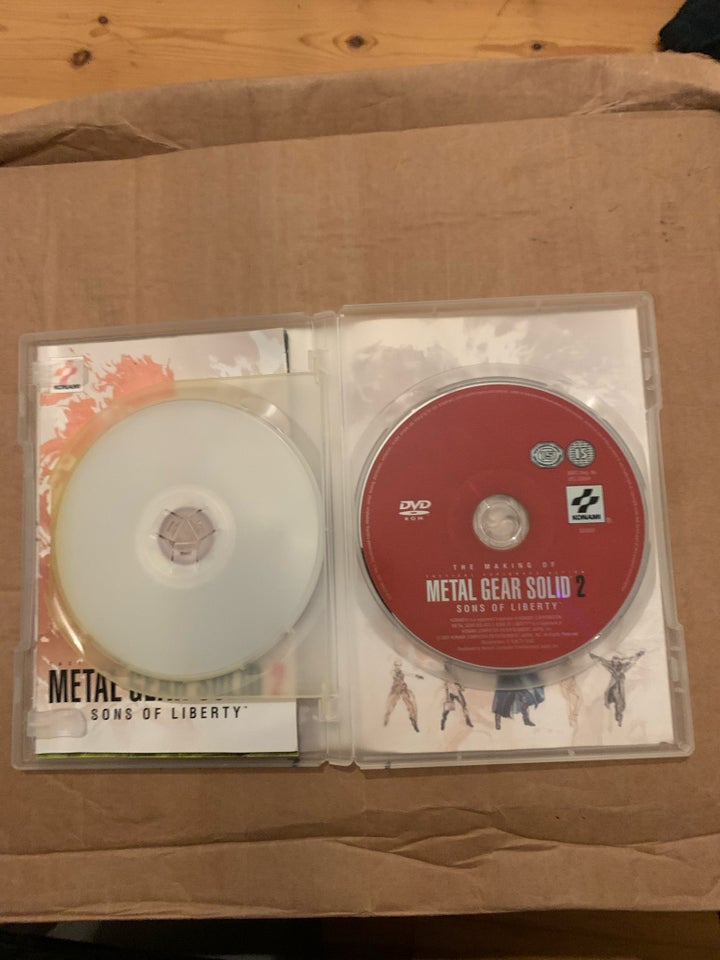 Metal Gear Solid 2, PS2