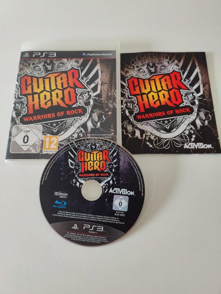 Guitar Hero Warriors of Rock PS3