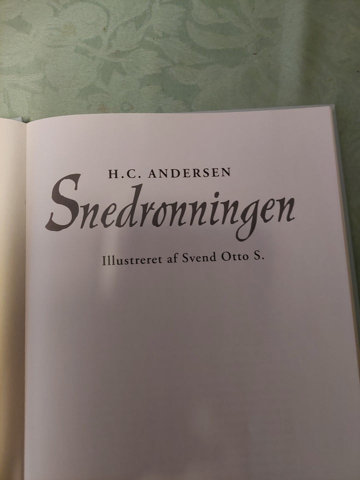 Snedronningen, H.C.Andersen,